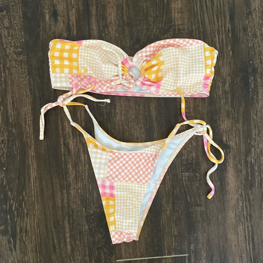Never worn bikini